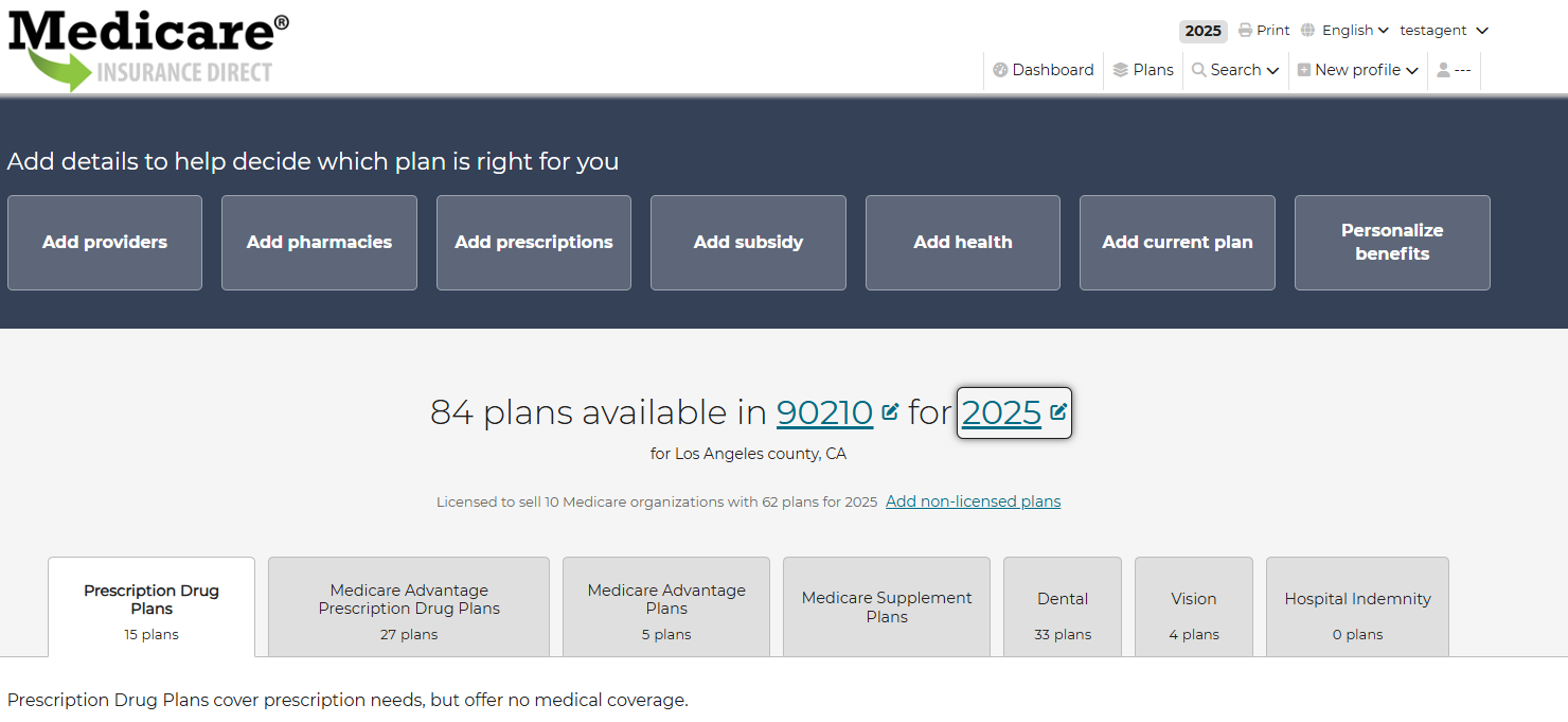 Beneficiary Preferences Banner Screenshot