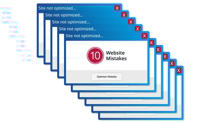 10 Website Mistakes Insurance Agents and Financial Advisors